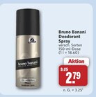Deodorant Spray Angebote von Bruno Banani bei combi Garbsen für 2,79 €