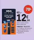 Tondeuse - GILLETТТЕ en promo chez E.Leclerc Tondeuse - GILLETТТЕ dans le catalogue E.Leclerc