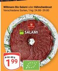 Bio Salami im Angebot bei GLOBUS in Hürth Bio Salami Angebote von Wiltmann bei GLOBUS Hürth für 1,99 €
