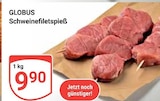 Aktuelle Schweinefleisch Angebote bei GLOBUS in Saarbrücken Aktuelles Schweinefiletspieß Angebot bei GLOBUS in Saarbrücken ab 9,90 €