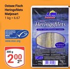 Heringsfilets Matjesart im Angebot bei GLOBUS in Gera Heringsfilets Matjesart Angebote von Ostsee Fisch bei GLOBUS Gera für 2,00 €
