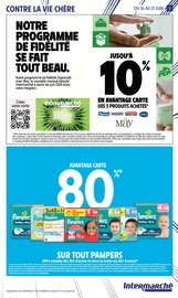 Promos Couches dans le catalogue "Intermarché" de Intermarché Super Couches en promo dans le catalogue Intermarché Super à la page 5