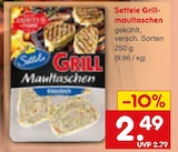 Grill-Maultaschen von Settele im aktuellen Netto Marken-Discount Prospekt für 2,49 €