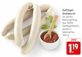 Geflügelbratwurst Angebote bei E center Bad Kreuznach für 1,19 €