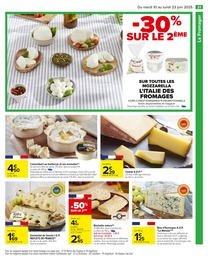 Prix et réduction Bleu dans le prospectus Carrefour en cours Offre Bleu dans le catalogue Carrefour du moment à la page 23