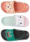 Mules enfant en promo à 5,90 € chez Hyper U Mules enfant dans le catalogue Hyper U