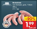 Bratwürste von Gut Ponholz im aktuellen Netto Marken-Discount Prospekt für 1,99 €