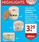 Duftkerze mit Holzdocht im ALDI SÜD Prospekt Duftkerze mit Holzdocht von Home Creation im aktuellen ALDI SÜD Prospekt für 3,29 €
