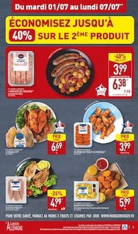 Promo Fleurs dans le catalogue Aldi du moment à la page 5