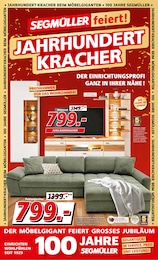 Möbel & Einrichtung Prospekt von Segmüller Senden Segmüller Prospekt: "SEGMÜLLER feiert! - Jahrhundert Kracher", 8 Seiten, 20.09.2025 - 11.10.2025