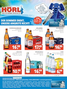 Bier im Getränke Hörl Prospekt "HÖRL. DER GETRÄNKE SPEZIALIST" mit 8 Seiten (Neumarkt (Oberpfalz))