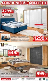 Kleiderschrank im aktuellen Segmüller Prospekt (Ingolstadt) Kleiderschrank im Segmüller Prospekt "100 Jahre Segmüller - Highlight Angebote" mit 56 Seiten (Ingolstadt)