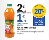 Pur Jus Matin Exotique - Jafaden à 1,75 € dans le catalogue E.Leclerc