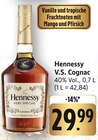 V.S. Cognac Angebote von Hennessy bei EDEKA Reutlingen für 29,99 €