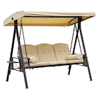 Outsunny Hollywoodschaukel beige Metall B/H/L: ca. 206x180x124,5 cm im POCO Prospekt Outsunny Hollywoodschaukel beige Metall B/H/L: ca. 206x180x124,5 cm von im aktuellen POCO Prospekt für 347,99 €