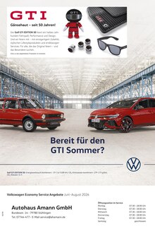 Aktueller Volkswagen Prospekt "Mehr Platz. Mehr Möglichkeiten." Aktueller Volkswagen Prospekt