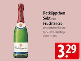 Sekt oder Fruchtsecco Angebote von Rotkäppchen bei famila Nordost Norderstedt für 3,29 €