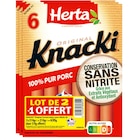 Knacki Original - HERTA en promo chez Carrefour Knacki Original - HERTA dans le catalogue Carrefour