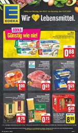 Aktueller EDEKA Supermärkte Prospekt für Aub: Wir lieben Lebensmittel! mit 52} Seiten, 08.07.2024 - 13.07.2024