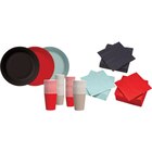 SUR TOUTE LA VAISSELLE À JETER COULEUR : ASSIETTES, GOBELETS ET SERVIETTES - CARREFOUR HOME - Carrefour à Poissy SUR TOUTE LA VAISSELLE À JETER COULEUR : ASSIETTES, GOBELETS ET SERVIETTES - CARREFOUR HOME en promo chez Carrefour Poissy