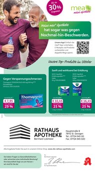 Aktueller mea - meine apotheke Prospekt für Sankt Georgen (Schwarzwald) und Ungebung, Seiten zum blättern mea - meine apotheke Prospekt Unsere September-Angebote mit Seiten in Sankt Georgen (Schwarzwald) und Umgebung