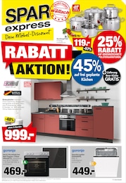 Spar-Express Prospekt: "RABATT AKTION", 12 Seiten, 01.03.2025 - 22.03.2025