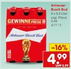 Aktuelle Bier Angebote bei Netto Marken-Discount in Viersen Aktuelles Bud Angebot bei Netto Marken-Discount in Viersen ab 4,99 €