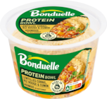 PROTEIN BOWL LENTILLES CORAIL, RIZ ROUGE & CUMIN BONDUELLE - BONDUELLE en promo chez Auchan Hypermarché PROTEIN BOWL LENTILLES CORAIL, RIZ ROUGE & CUMIN BONDUELLE - BONDUELLE dans le catalogue Auchan Hypermarché