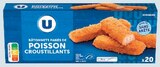 Bâtonnets panés de poisson croustillants surgelés - U en promo chez Super U Savigny-sur-Orge à 3,13 €