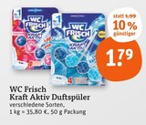 Kraft Aktiv Duftspüler im Angebot bei tegut in Wiesbaden Kraft Aktiv Duftspüler Angebote von WC Frisch bei tegut Wiesbaden für 1,79 €