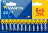 Batterien „Longlife Power“ Angebote von Varta bei EDEKA Stade für 3,99 €