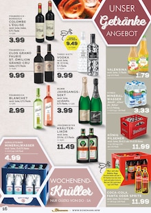 Bier im EDEKA Prospekt "Aktuelle Angebote" mit 16 Seiten (Dinslaken)