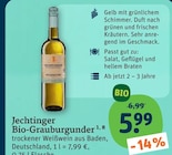 Jechtinger Bio-Grauburgunder von  im aktuellen tegut Prospekt für 5,99 €