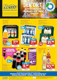 Netto Marken-Discount Prospekt für Duisburg mit 2 Seiten Netto Marken-Discount Prospekt "DER ORT, AN DEM DU IMMER AUSGEZEICHNETE PREISE FINDEST." für Duisburg, 2 Seiten, 15.06.2026 - 20.06.2026