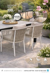 Stuhl im Kabs Prospekt in Elmshorn Aktueller Kabs Prospekt mit Stuhl, "OUTDOOR LIVING", Seite 11