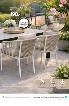 Gartensitzmöbel im Kabs Prospekt "OUTDOOR LIVING" mit 48 Seiten (Essen)