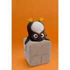 Pouf en tissu côtelé tressé beige - CARREFOUR HOME en promo chez Carrefour Market Villeurbanne à 18,99 €