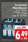 Aktuelle Gerolsteiner Angebote bei E center in Duisburg Aktuelles Mineralwasser Angebot bei E center in Duisburg ab 6,49 €