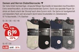 Damen und Herren Diabetikersocke von Diabetiker im aktuellen V-Markt Prospekt für 6,99 €