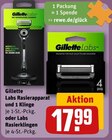 Labs Rasierapparat und 1 Klinge oder Labs Rasierklingen Angebote von Gillette bei REWE Fürth für 17,99 €