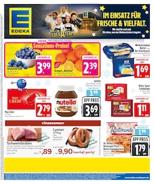 EDEKA Prospekt der Woche "IM EINSATZ FÜR FRISCHE & VIELFALT." Seite 1, 17.11.2025 bis 22.11.2025 für Warngau Aktueller EDEKA Prospekt "IM EINSATZ FÜR FRISCHE & VIELFALT." Seite 1 von 28 Seiten für Warngau