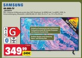 4K-UHD-TV 50CU6979 von Samsung im aktuellen E center Prospekt