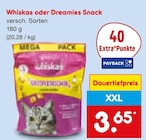 Whiskas oder Dreamies Snack im Angebot bei Netto Marken-Discount in Ingolstadt Whiskas oder Dreamies Snack Angebote bei Netto Marken-Discount Ingolstadt für 3,65 €