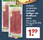 Herzhafte Rindfleischsalami im Angebot bei ALDI SÜD in Viersen Herzhafte Rindfleischsalami Angebote von GÜLDENHOF / GUT DREI EICHEN bei ALDI SÜD Viersen für 1,99 €
