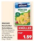 Herzhafter Schnittkäse von MILRAM im aktuellen Kaufland Prospekt