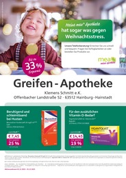 Apotheke Prospekt von mea - meine apotheke in Hainburg Aktueller mea - meine apotheke Apotheken Prospekt für Hainburg: Unsere Dezember-Angebote mit 4} Seiten, 01.12.2023 - 31.12.2023