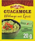 Mélange aux épices pour guacamole doux - OLD EL PASO en promo chez Intermarché Hyper Mélange aux épices pour guacamole doux - OLD EL PASO dans le catalogue Intermarché Hyper