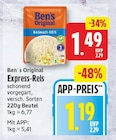 Express-Reis von Ben's Original für 1,19 € bei EDEKA im Angebot Express-Reis von Ben's Original im aktuellen EDEKA Prospekt