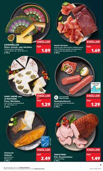 Wurst im Kaufland Prospekt "EXTRA-ANGEBOTE" mit 8 Seiten (Recklinghausen)