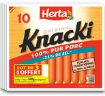 Knacki Original -25% de Sel x10 - HERTA en promo chez Intermarché Super Colmar à 5,99 €